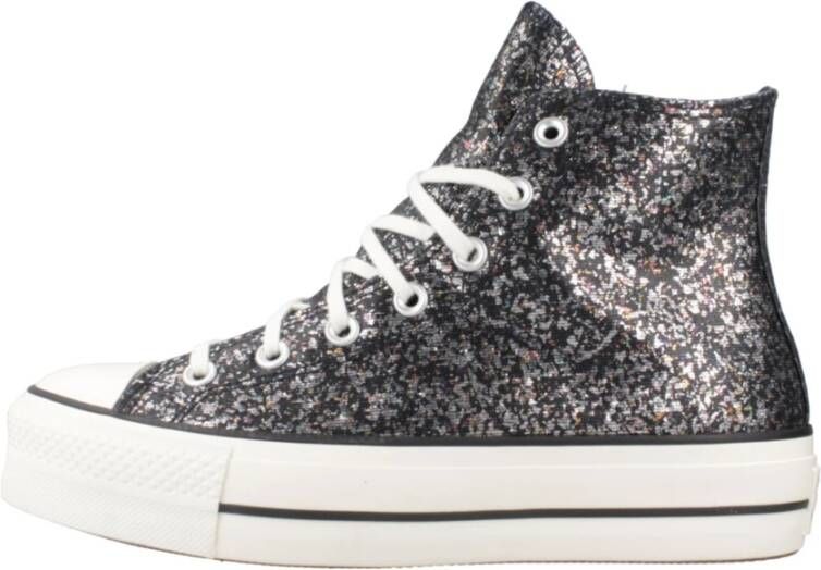 Converse Verhoogde Hi-Top Sneakers Gray Dames