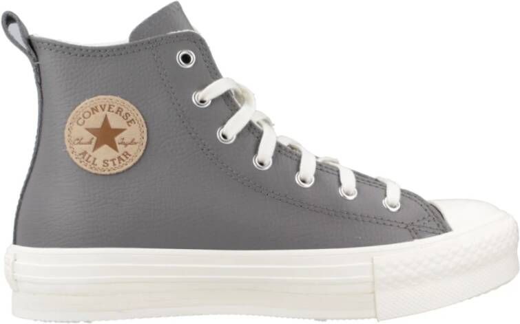 Converse Verhoogde Hi-Top Sneakers Gray Dames