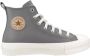 Converse Chuck Taylor All Star Eva Lift Leather sharkskin warm quarry Chuck Taylor in grijs formaten: 38.5 - Thumbnail 2