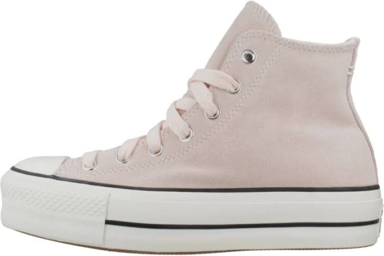 Converse Verhoogde High Top Sneakers Pink Dames