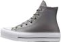 Converse Chuck Taylor Lift Grijs Sneakers Dames - Thumbnail 1