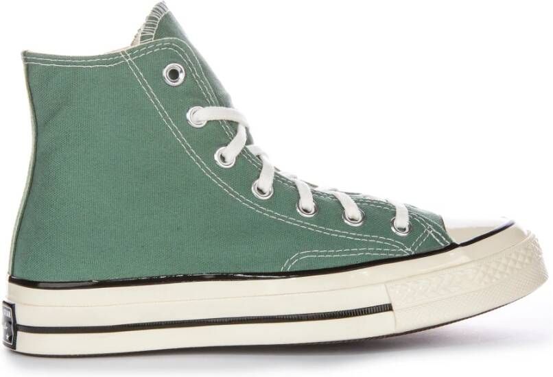 Converse Vintage Groene Canvas Hi-Top Sneakers Green