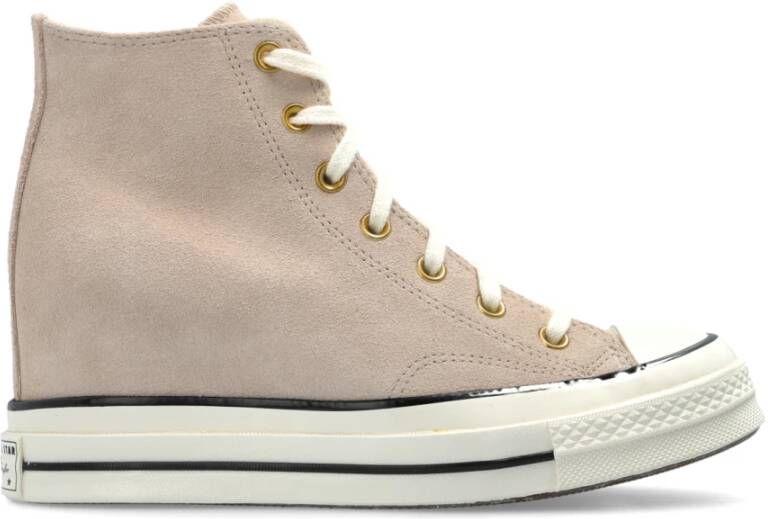 Converse Wedge sneakers 'Chuck 70' Beige Dames