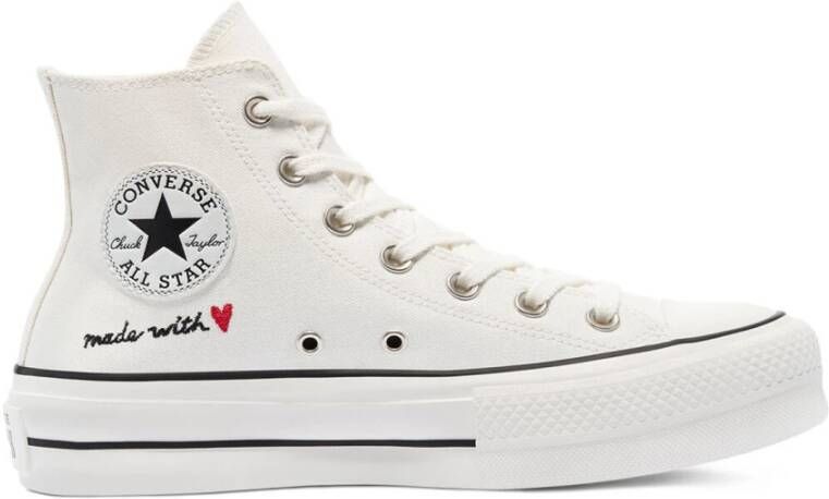 Converse Chuck Taylor All Star Platform High Dames Schoenen Black Textil Foot Locker