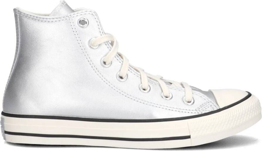 Converse Zilver Hi-Top Sneakers Chuck Taylor Gray Dames