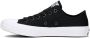 Converse Zwarte Canvas Sneakers Platte Rubberen Zool Black Heren - Thumbnail 1