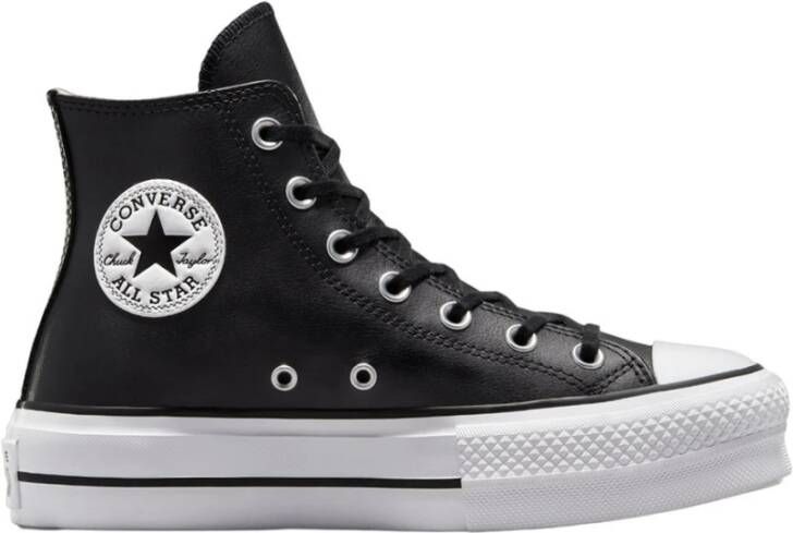 Converse Zwarte Casual High-Top Sneakers voor Vrouwen Black Dames