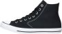 Converse Zwarte Hoge Sneakers Chuck Taylor Black Heren - Thumbnail 1