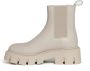 Copenhagen Shoes Beige Lederen Chelsea Boots Beige Dames - Thumbnail 1