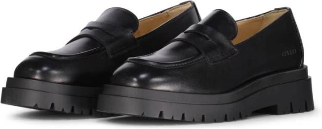 Copenhagen Shoes Elegante leren loafers Black Dames