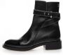 Copenhagen Shoes Leren laars met huidlak detail Black Dames - Thumbnail 1