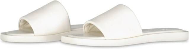 Copenhagen Shoes Leren Zomer Slippers Comfortabele Binnenzool White Dames