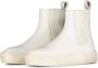 Copenhagen Shoes Platform Chelsea Boots Beige Dames - Thumbnail 1