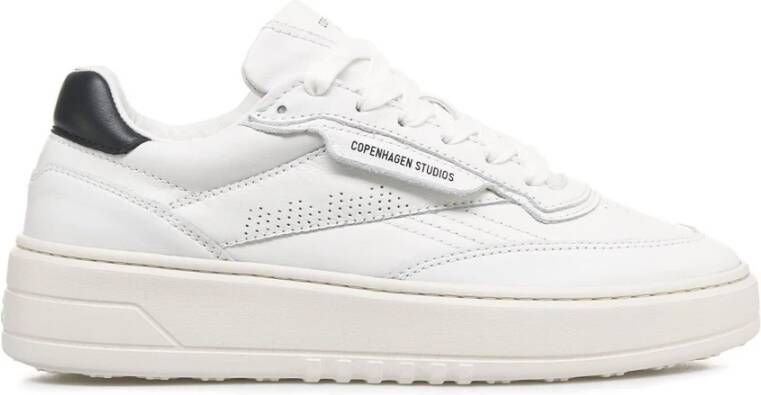 Copenhagen Shoes Sneakers van suède met logo-details White Dames