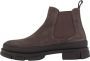 Copenhagen Shoes Suede Chelsea Boot Brown Heren - Thumbnail 1