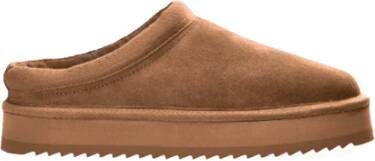 Copenhagen Shoes Suede Cognac Pantoffels Brown