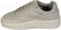 Copenhagen Shoes Suède Plateau Sneaker Leer Grijs Gray Dames - Thumbnail 1