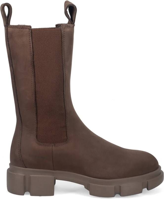 Copenhagen Studios Chocoladebruine Signature Chelsea Boots Brown Dames