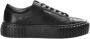 Copenhagen Studios Leren Lage Top Geborduurde Sneakers Black Dames - Thumbnail 1