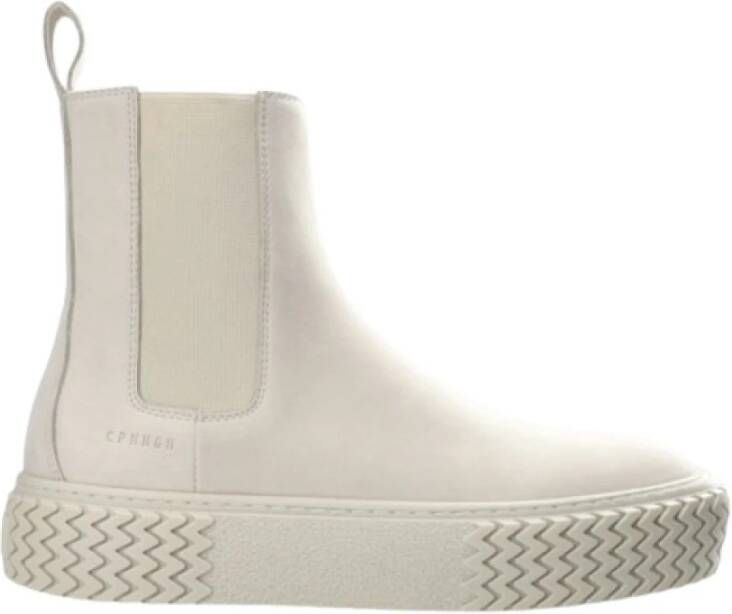 Copenhagen Studios Nubuck Chelsea Laarzen Room Beige Dames