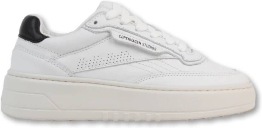 Copenhagen Studios Retro Lage Sneakers White Dames