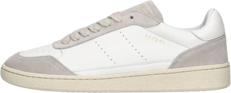 Copenhagen Studios Witte Leren Lage Sneakers White Dames