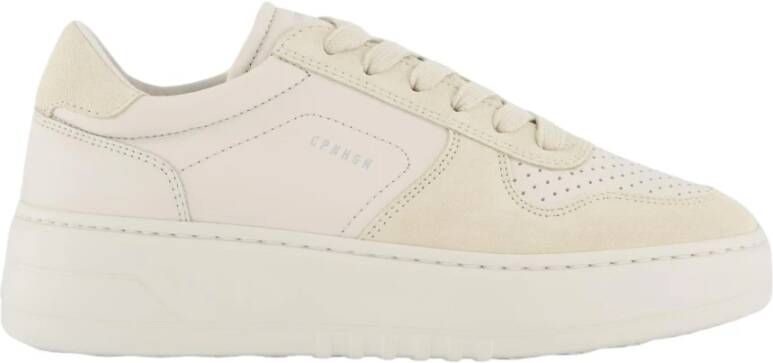 Copenhagen Studios Witte Sneaker Beige Dames