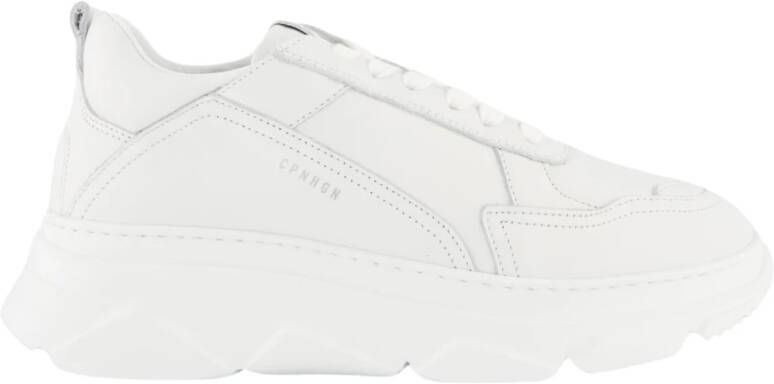 COPENHAGEN STUDIOS Lage Sneakers Dames Cph46 Maat: 42 Materiaal: Leer Kleur: Wit