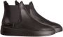 Copenhagen Studios Zwarte Leren Chelsea Boot met Verhoogde Zool Black Dames - Thumbnail 1