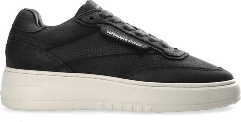 Copenhagen studios Copenhagen CPH89 zwarte sneakers Zwart Nubuck Lage sneakers Dames