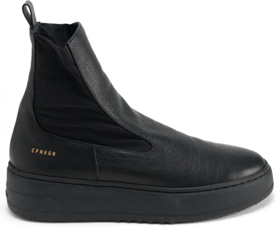 Copenhagen Studios Zwarte Sock-Style Sneaker Black Dames