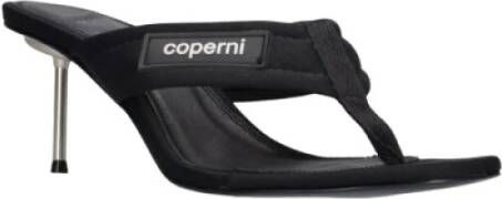 Coperni Stiletto Hak Teenslippers Black Dames