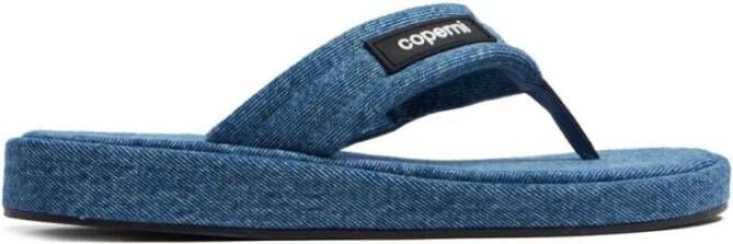 Coperni Flip Flops Blue Dames