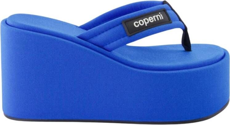 Coperni Plateau Sleehakken Blue Dames