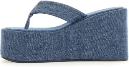 Coperni Sliders Stijlvol en veelzijdig schoeisel Blue Dames