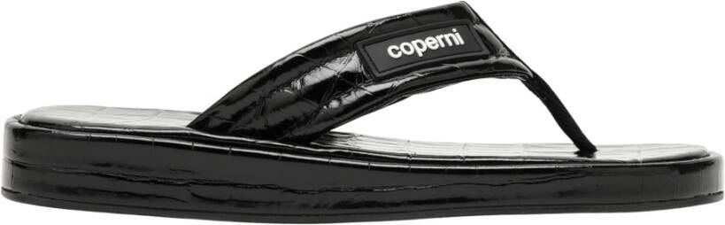 Coperni Stijlvolle Slippers voor de Zomer Black Dames