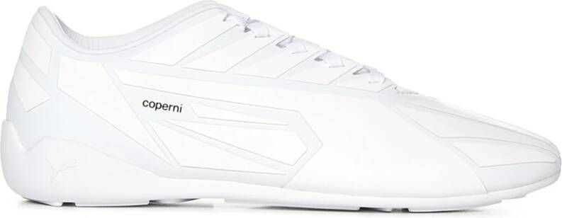 Coperni Witte Sneakers met Geometrische Panelen White