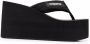 Coperni Zwarte Logo Patch Teenslippers Black Dames - Thumbnail 1