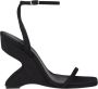 Coperni Zwarte platformsandalen met uitsnijddetail Black Dames - Thumbnail 1