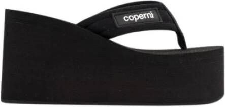 Coperni Zwarte Sleehak Sandalen Black Dames