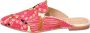 Coral Blue Textiel Dames Sandalen Pink Dames - Thumbnail 1