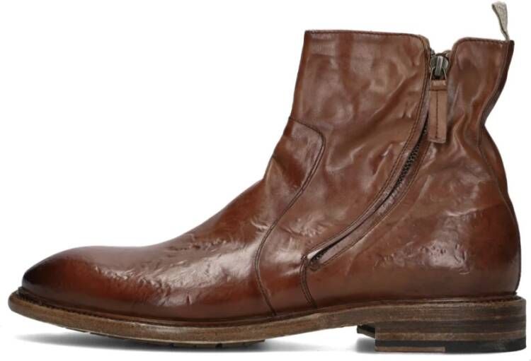 Cordwainer Heren Laarzen Suède Cognac Brown Heren