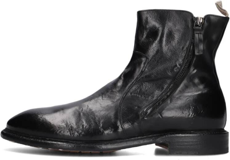 Cordwainer Heren Leren Enkellaarzen Black Heren