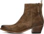 CORDWAINER Enkellaarsjes Dames 43515 Maat: 37 Materiaal: Leer Kleur: Taupe - Thumbnail 2