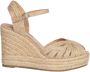 Corina Plateausandalen Beige Dames - Thumbnail 1