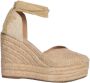 Corina Platte Sandalen Beige Dames - Thumbnail 1