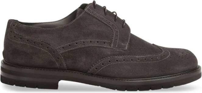 Corneliani Grijze Mocassins voor Mannen Aw24 Gray Heren