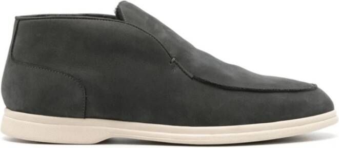 Corneliani Groene Mocassins voor Mannen Gray Heren