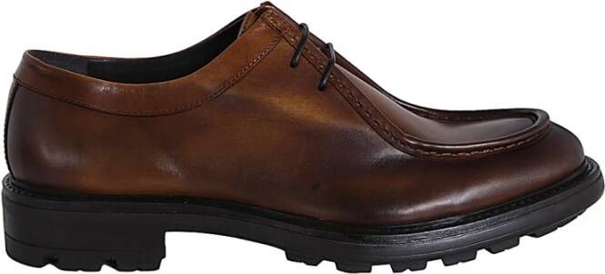 Corvari Cognac Rock Bottom Veterschoenen Brown Heren