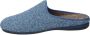 Cosdam Elegante Heren Pantoffels Blue Heren - Thumbnail 1